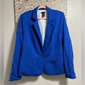 Lane Bryant Blue Blazer